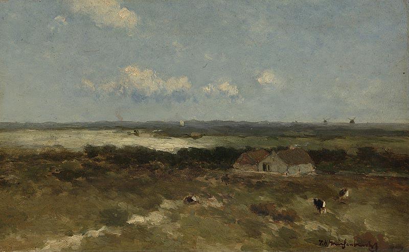 Jan Hendrik Weissenbruch Duinlandschap oil painting image